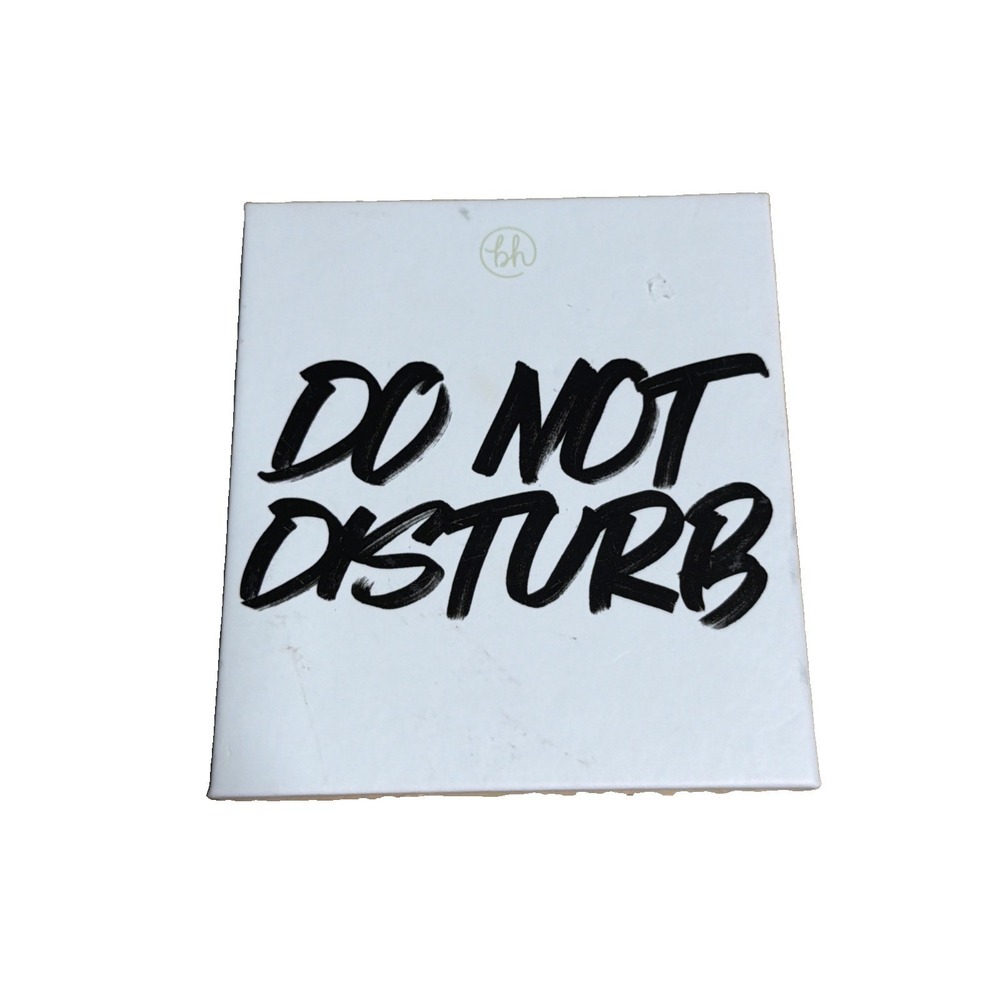 NEW BH Cosmetics Do Not Disturb – 9 Color Eyeshadow Palette Cerulean Blue Violet